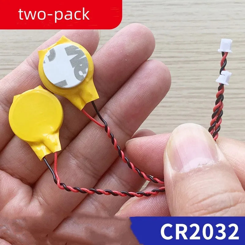 CR2032 3V lithium motherboard battery for notebook and desktop CMOS replacement, pack of 1 2 5 or 10 cells