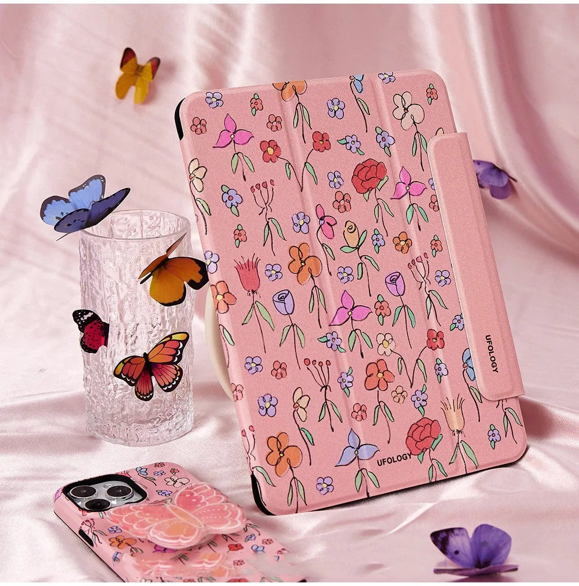 Magnetic suction flat shell protective case for 10.9-inch iPad Air 4 and iPad Air 5 tablets