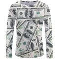 Long sleeve skull print t-shirt for men, casual sports style, soft cotton blend, multiple colours sizes S-4XL