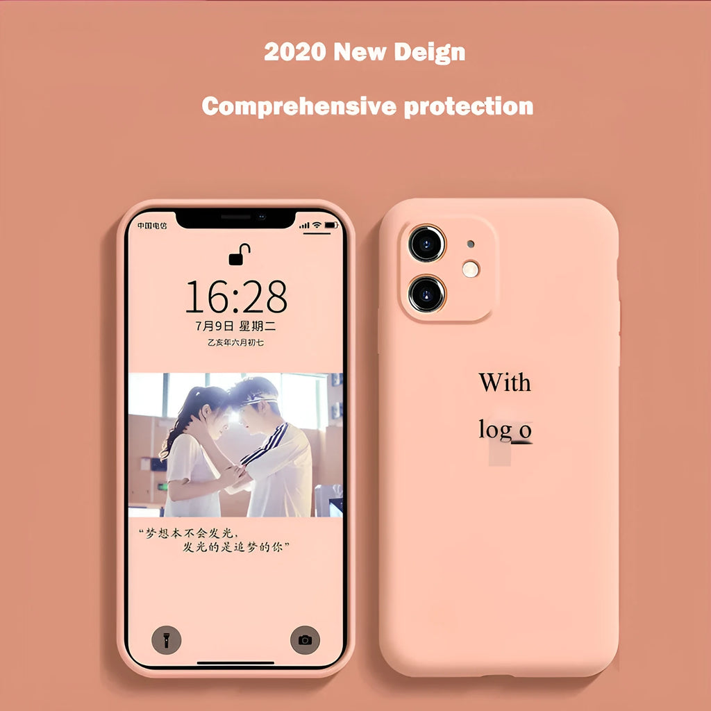 Silicone phone case for iPhone 11 Pro Max shown in a solid colour.