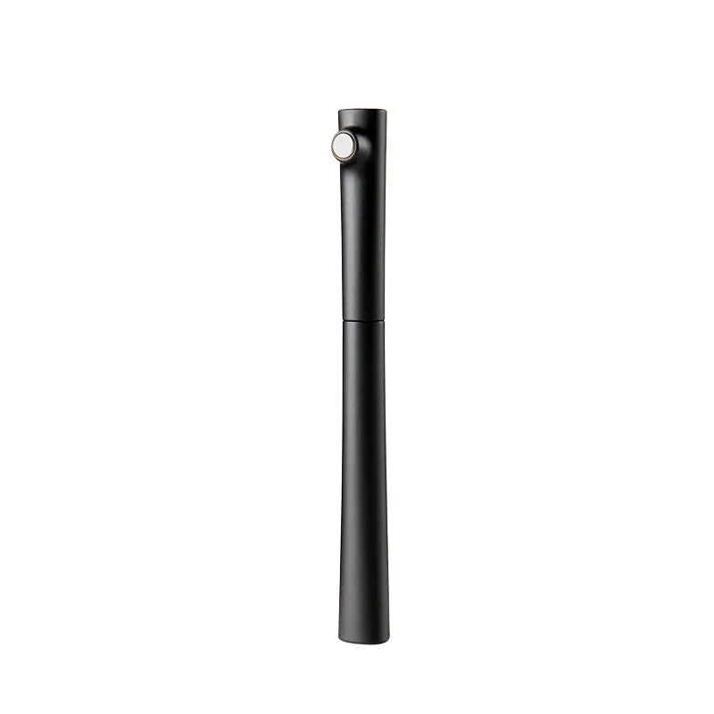 Branch Magnet fountain pen with clear tip showing ink level, stainless steel nib