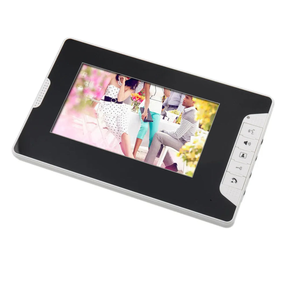 Shanyi Shida 7-inch video door phone monitor and waterproof outdoor camera unit