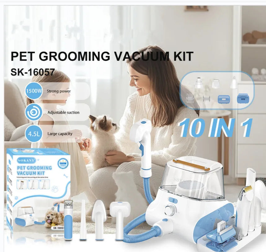 16057 beauty pet device multifunctional pet beauty instrument for cat dog nail grinding drying shaving white