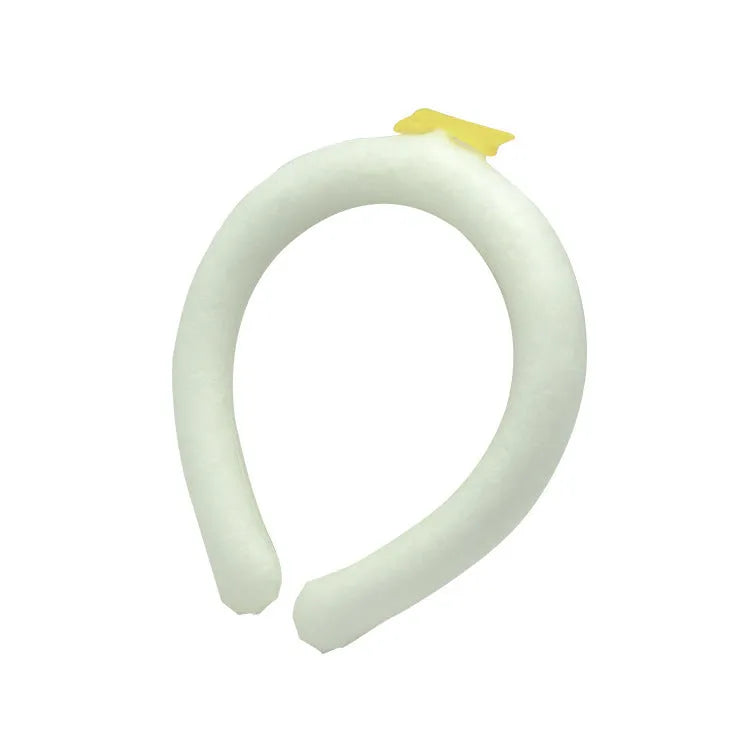Cooling neck hanging ice ring in multiple colours for outdoor sports heatstroke prevention
