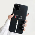 Frosted matte TPU mobile phone case for iPhone with a painted graffiti or lettering design.