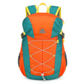 AZELA 20L Color Block Hiking Backpack in blue, lightweight outdoor daypack for camping and travel