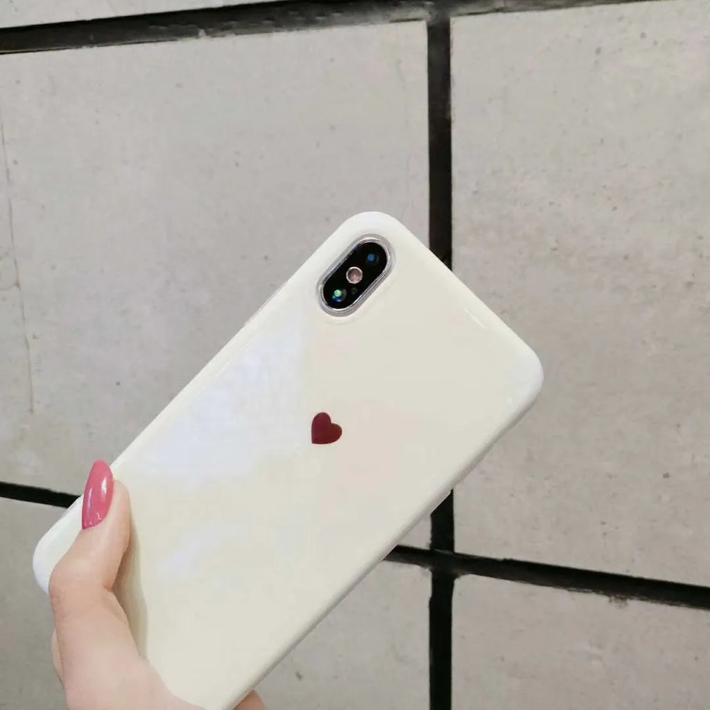 Slim Bluwhite iPhone case with blue light filter for iPhone models 6, 7, 8, and X.