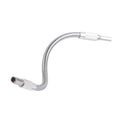 Silver metal flexible shaft extension for cordless drill with 6.35mm shank