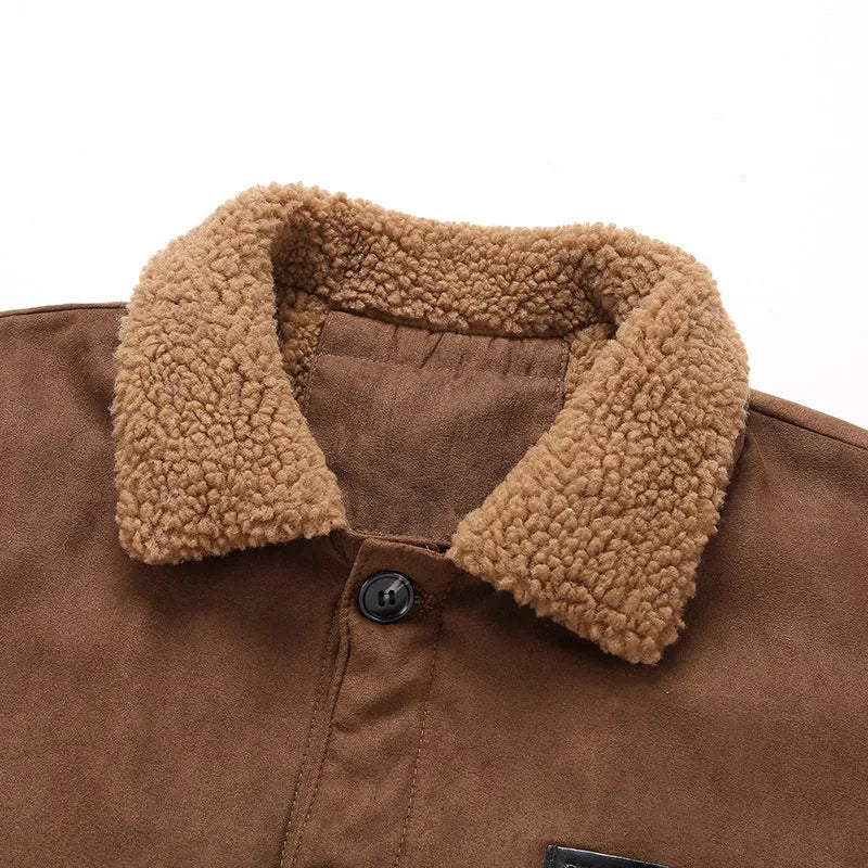 Men's winter coat in solid colour, cotton padded polyester jacket available in dark gray, black, and brown, sizes M to 5XL