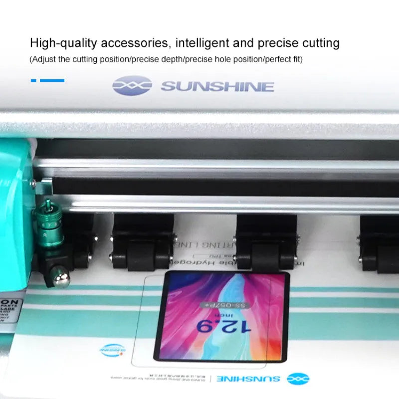 SS-890C PRO 16-inch metal smart film cutting machine with WIFI and Bluetooth for mobile phone screen protectors