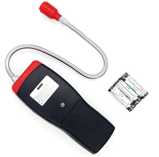 AS8800L portable flammable gas detector with LED lights and compact design for methane and natural gas detection