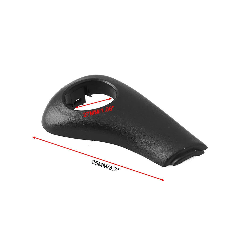 Black plastic shift button handle replacement kit for Honda Accord 2003-2005 models.