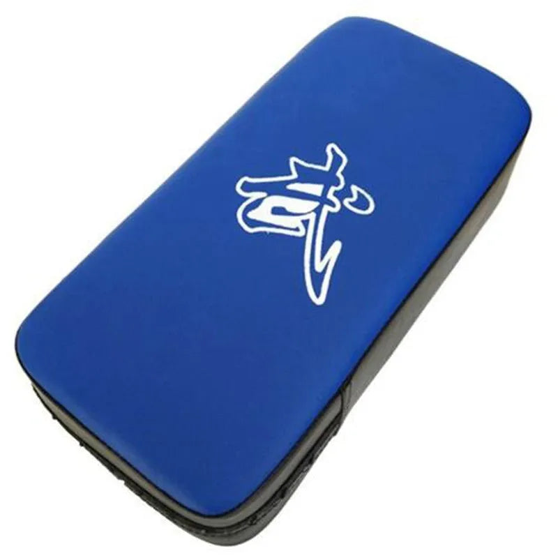 Blue and red thickened square foot target sanda boxing props in vertical style