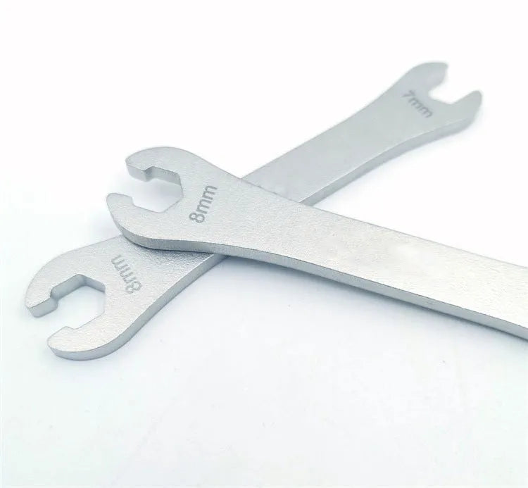7-8mm stainless steel mountain bike brake lever spanner in BT049 tubing tool colour, single wrench