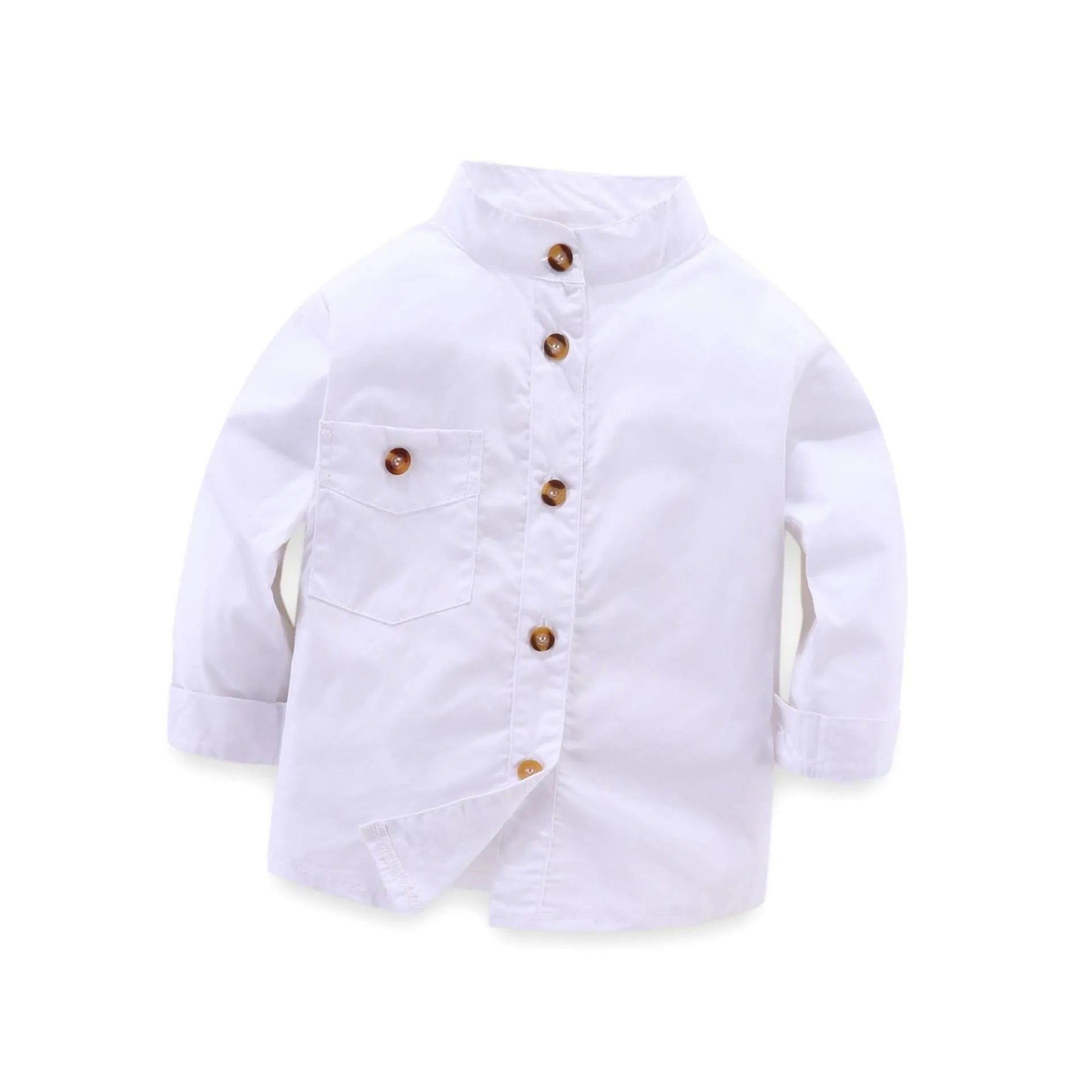 Blue plain European American style suit for a boy, suitable for heights 90cm to 130cm.