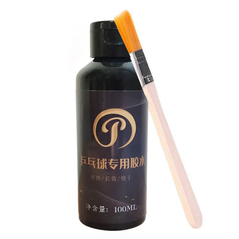 Table tennis racket cleaner 100ml with sponge wipe and grip tape options