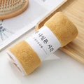 Thickened absorbent coral fleece face washing towel, 30x60cm, in one of nine colours