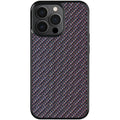 Carbon fibre 3K twill phone case with magnetic suction, shockproof, fits iPhone 15 Pro Max