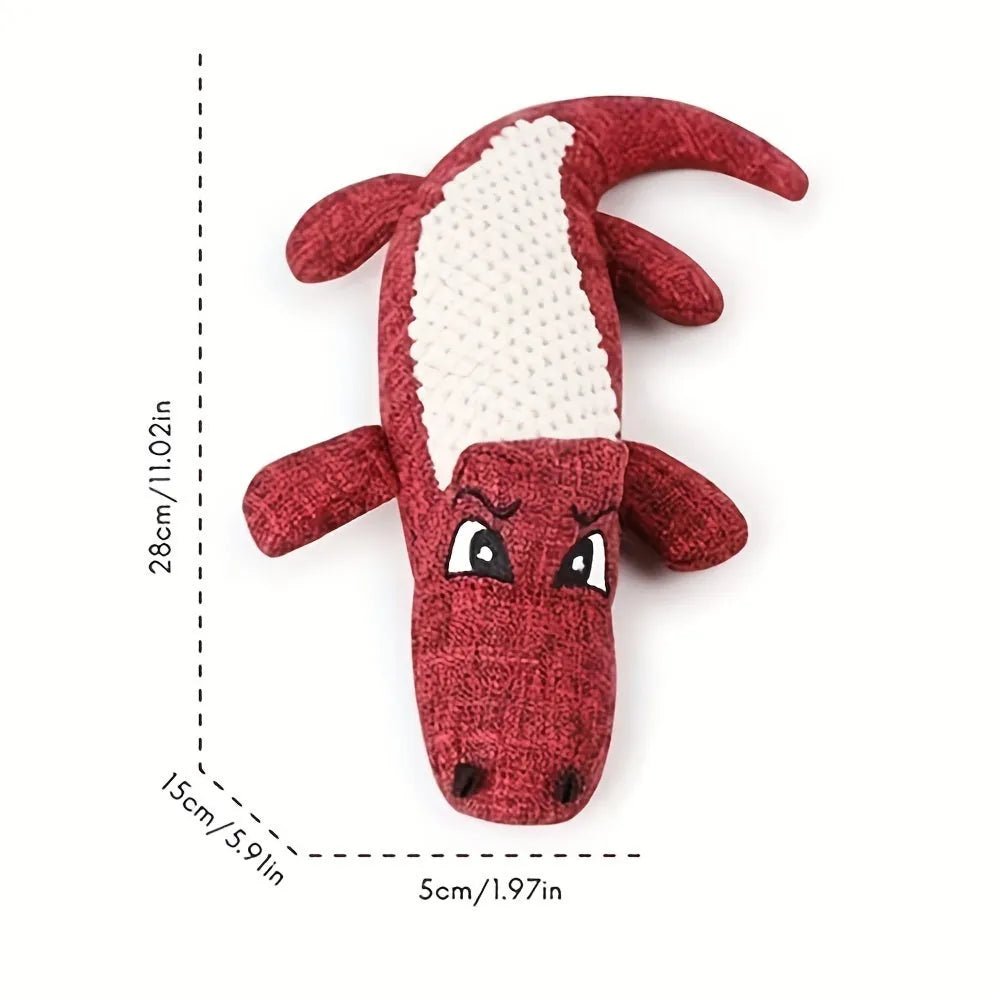 Blue corn-shaped plush pet toy with grid texture for cats and dogs biting