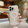 TPU magnetic shell phone case with transparent flash colour finish for iPhone 11-15 Pro Max