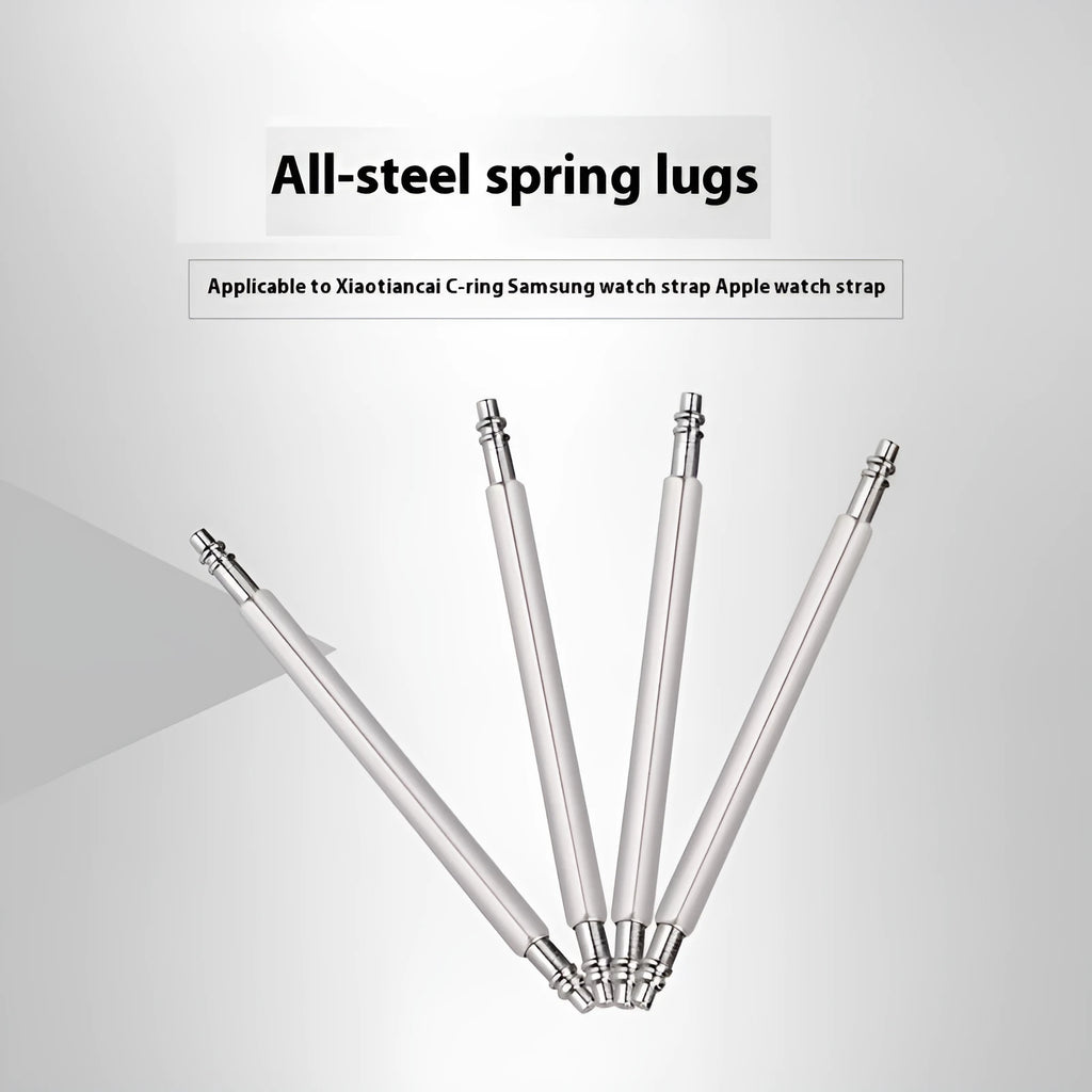304 stainless steel watch ear 15mm spring bar 1.5mm diameter metal watch accessory