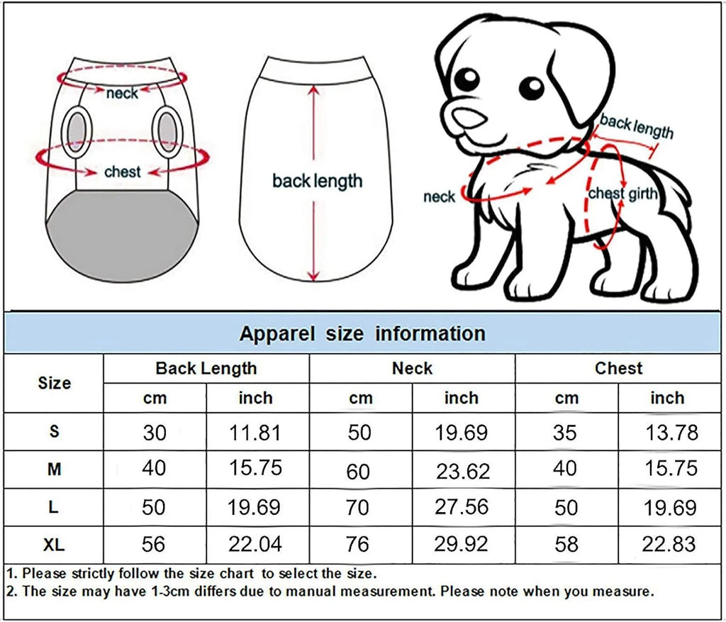 Striped Halloween harness pants costume with toy knife for dogs and cats in four size options