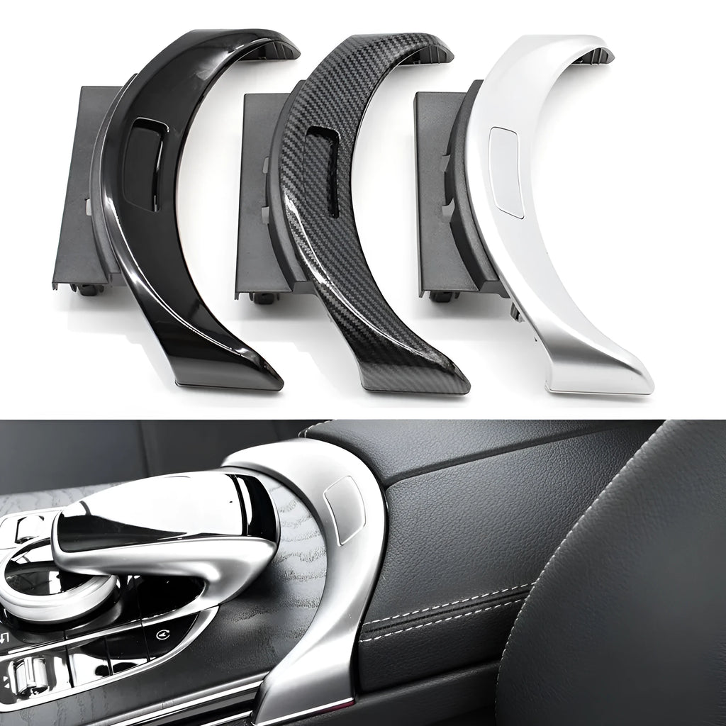 Mercedes-Benz C-Class GLC-Class armrest storage box electroplated replacement button panel