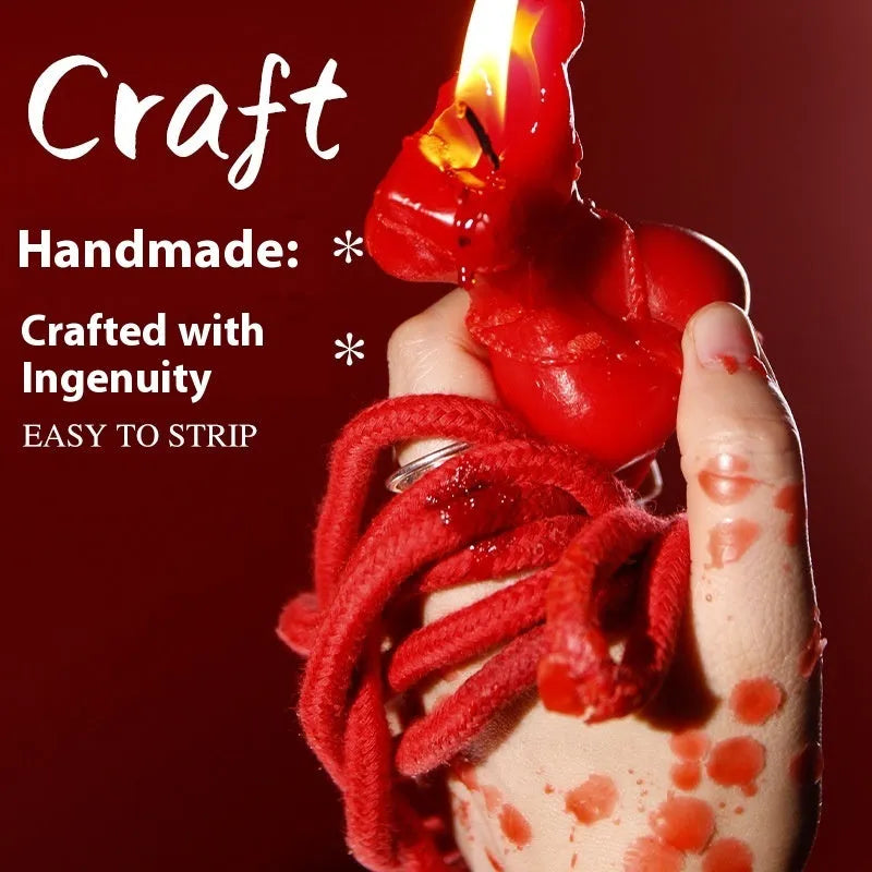 Low-temperature soy wax fragrance candles in rose red, pink, and purple colours for sensual use.