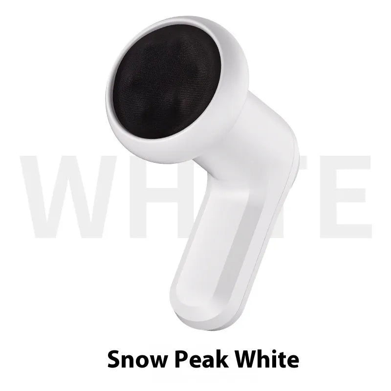 Pink, white, and black USB electric massager for cervical spine, waist, back, and leg use.