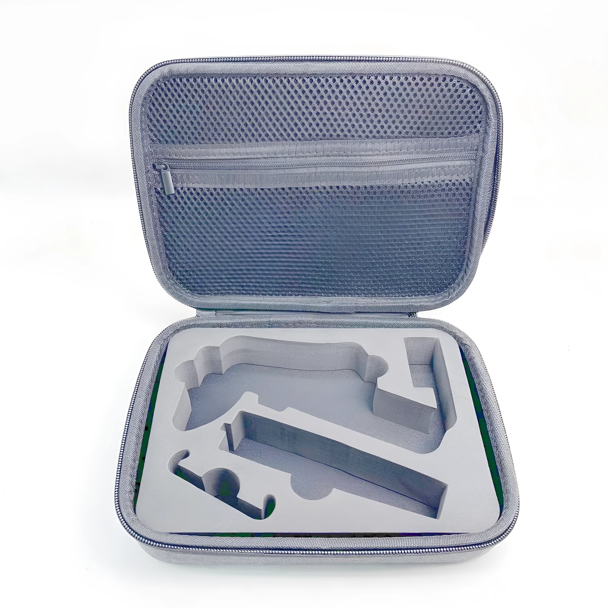 Gray cloth storage bag for intelligent mobile PTZ stabilizer and accessories with thermal transfer finish