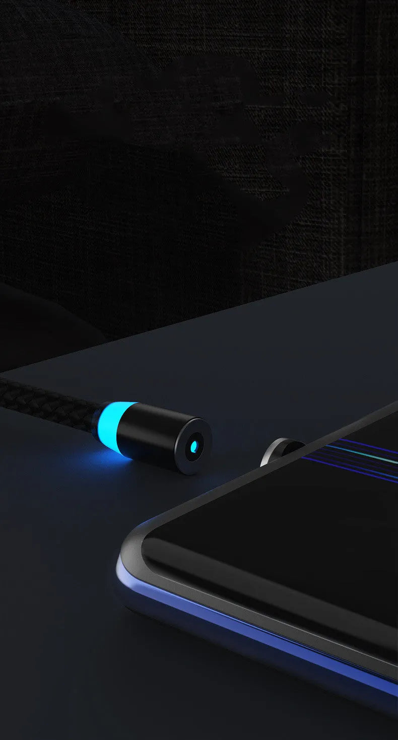Magnetic data cable with 1m and 2m options, USB Lightning Micro USB TYPE-C