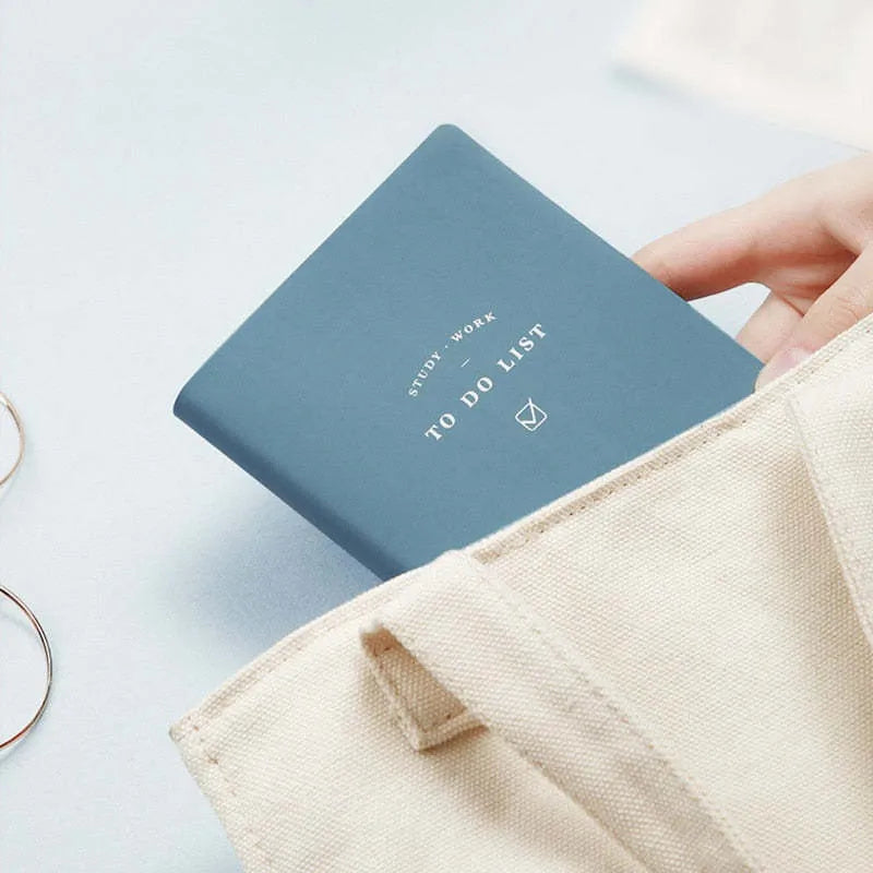 Simple PU cover notebook in macaron colours with 96 pages of eye protection paper