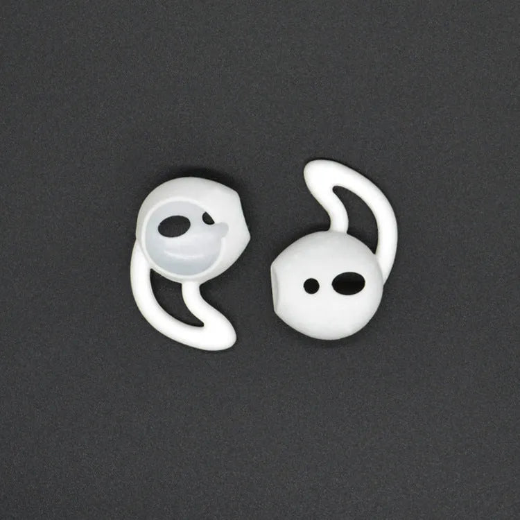 Single silicone ear cap for Apple AirPods in selected colour, showing dimensions and accurate opening.