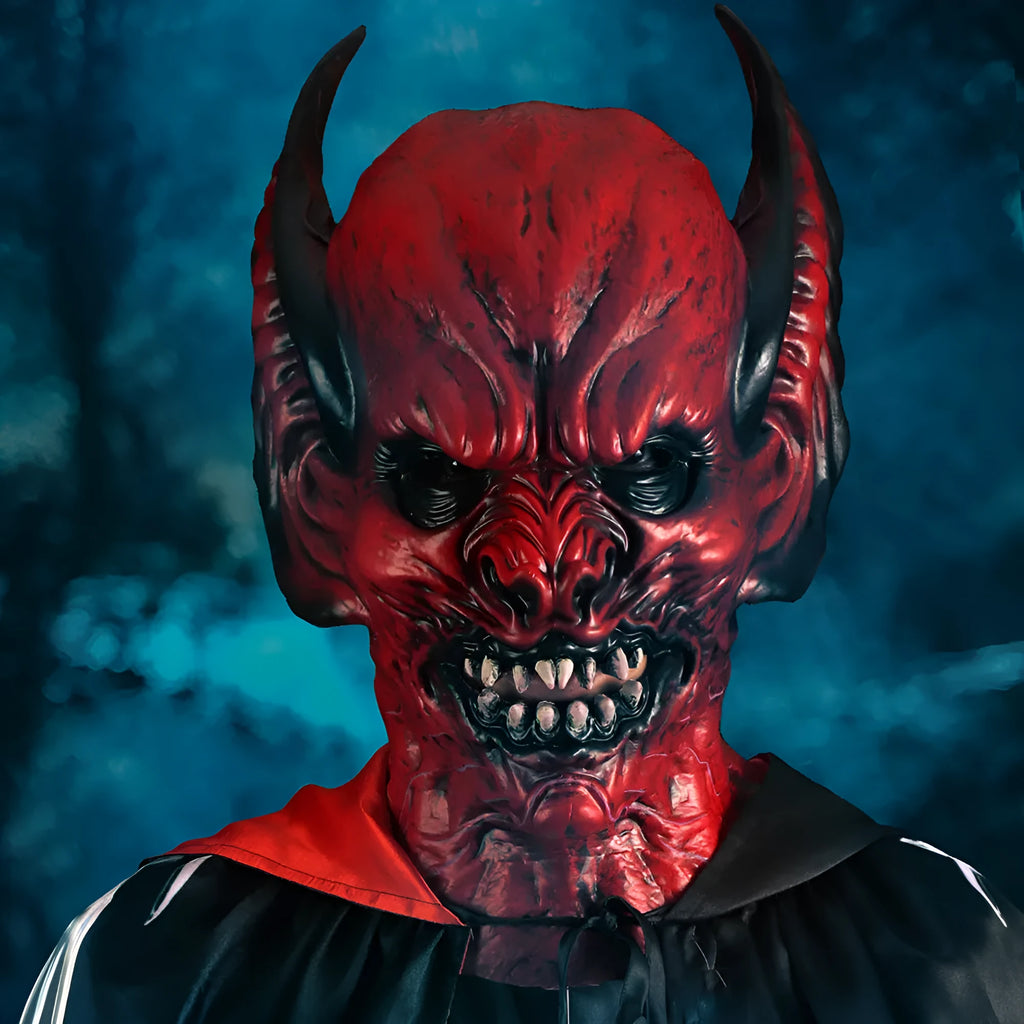 Red bat head cover Halloween costume mask made from RP foam for Christmas Easter Carnival events