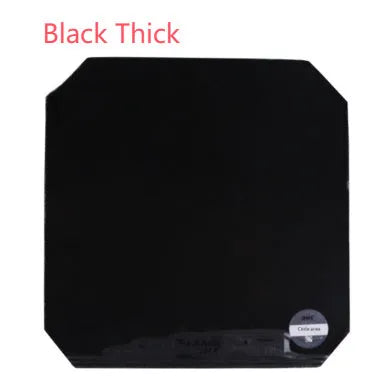 Fast Attack Sticky Classic-50 table tennis racket with anti-spin rubber in red and black colour options.