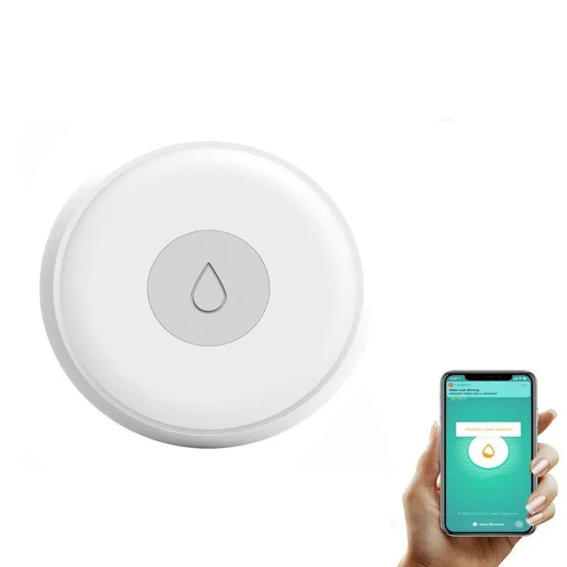 Doodle Smart wireless water leakage detection alarm sensor for home use.