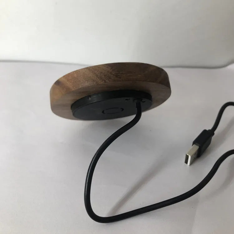 W-75 round embedded wireless charging module for installation in desks and tables