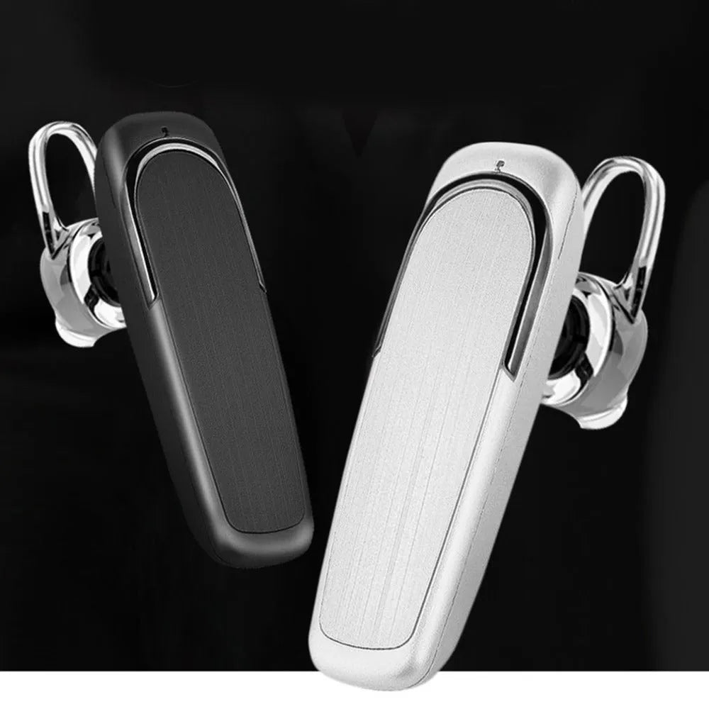 Wireless car stereo bluetooth headset with ABS shell in black