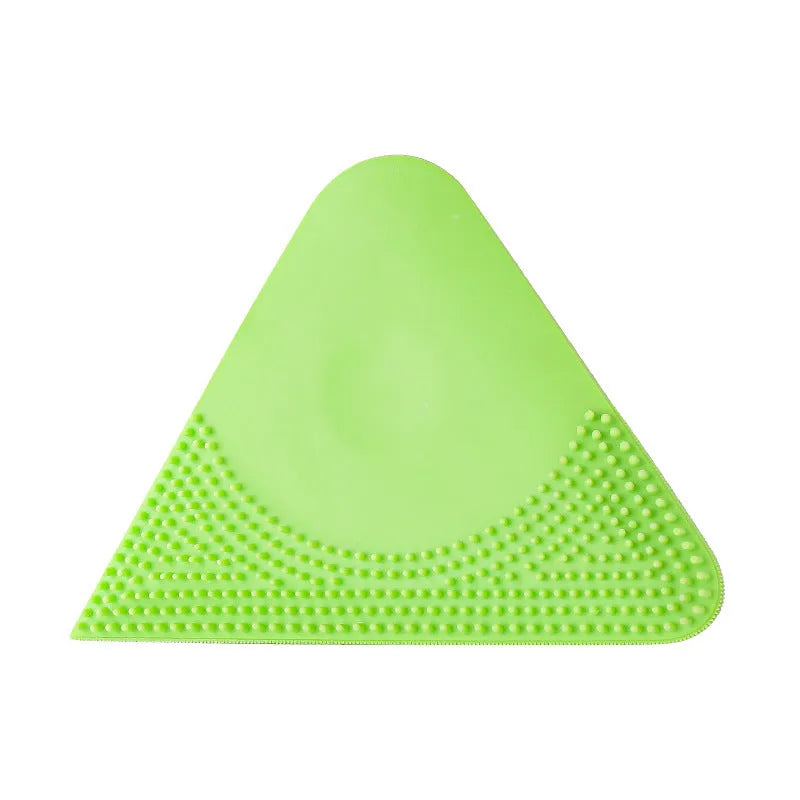 PTE plastic pet hair scraper comb in one of four colours for grooming cats and de-linting clothes.