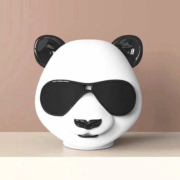 Portable mini classic style Bluetooth speaker showing compact design.