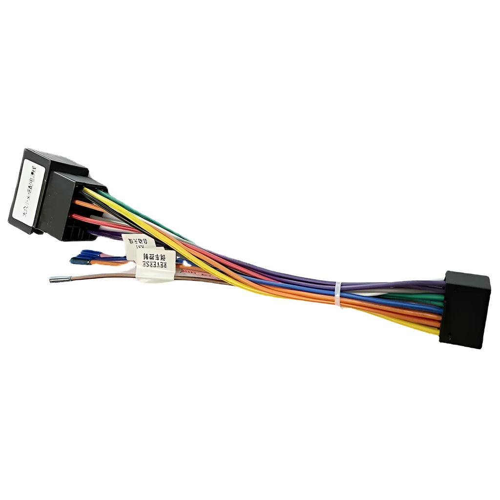 Volkswagen small head low power car wiring cable with 16-pin connector and PVC insulation