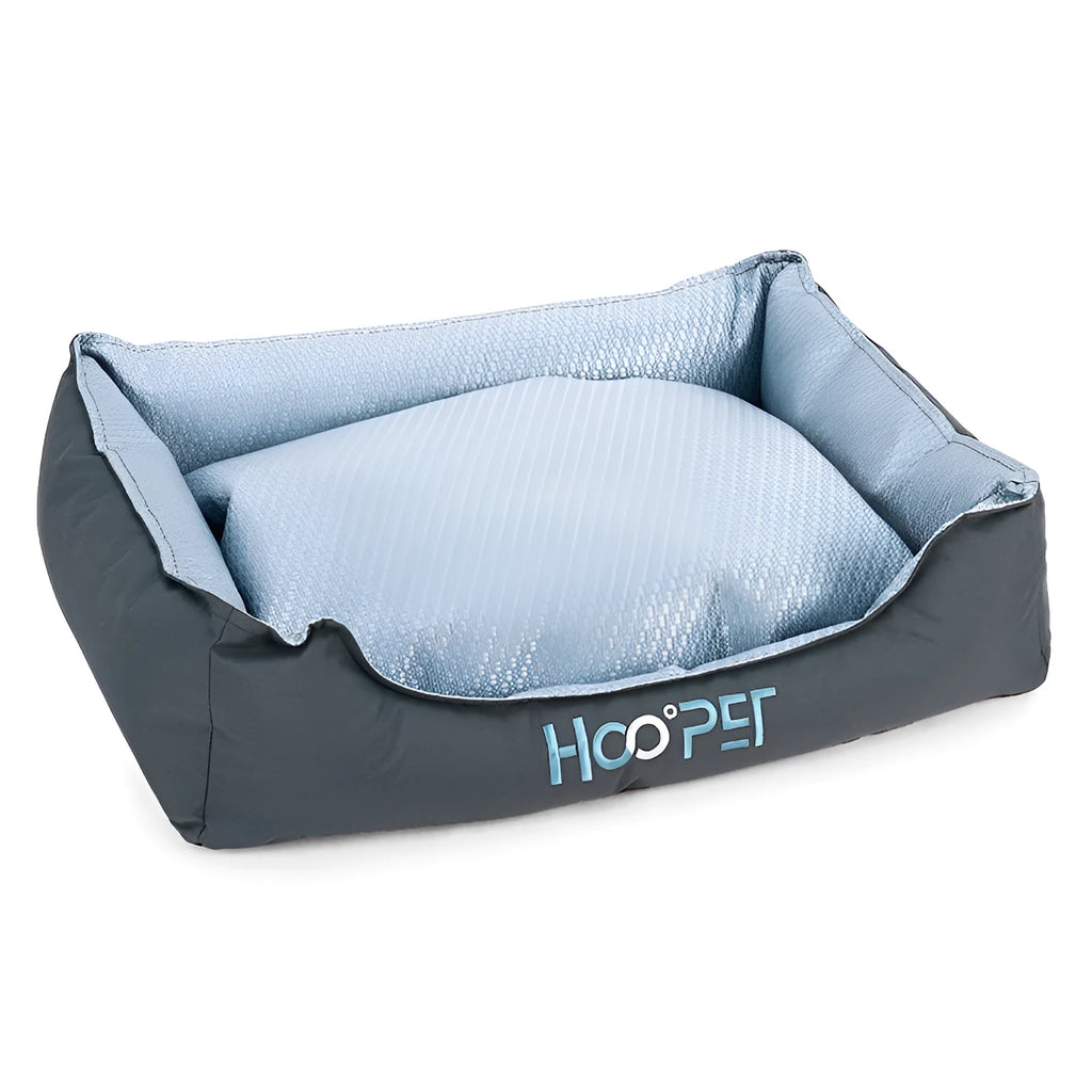 Dog bed with removable cover in small, medium, and large sizes for pets up to 30kg