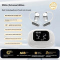 Smart full-color touch screen sports headset with ear hook design in Dark Gray