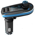BT618C vehicle Bluetooth MP3 player and FM transmitter unit on a car dashboard