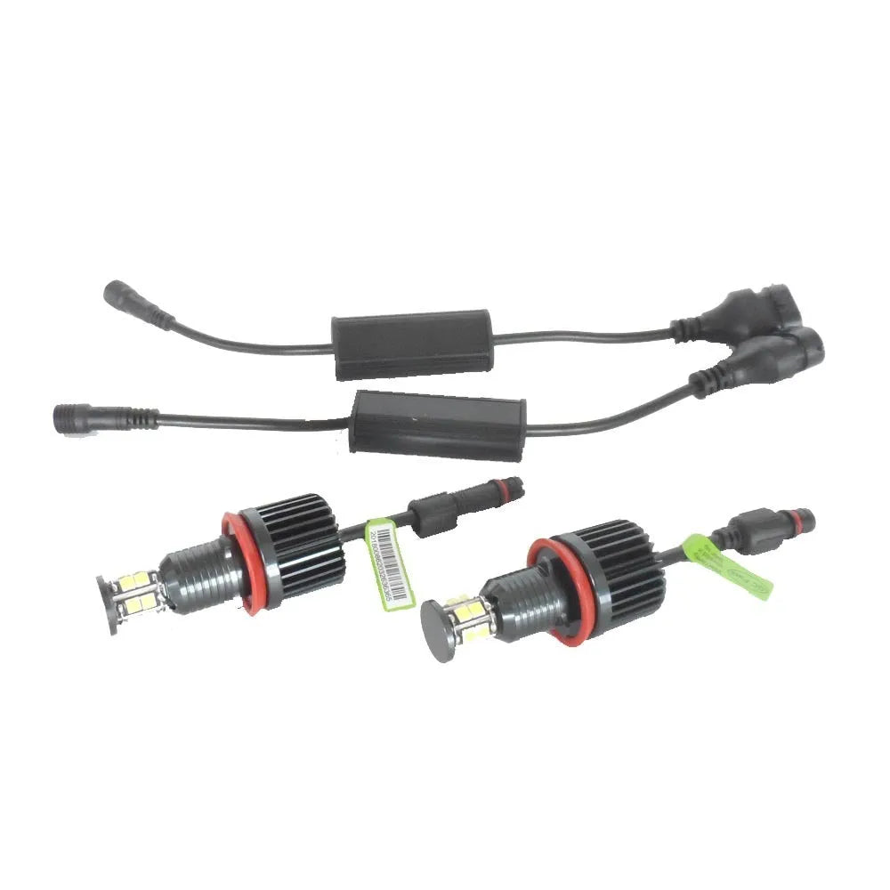 E92-H60 120W LED Angel Eyes car light for BMW vehicles with six-sided design
