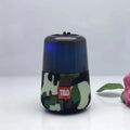 TG168 wireless Bluetooth colourful lightspeaker in black with 10m range and 3 hour battery