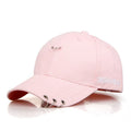 Korean summer baseball cap cotton duck tongue unisex sports fashion hat in black
