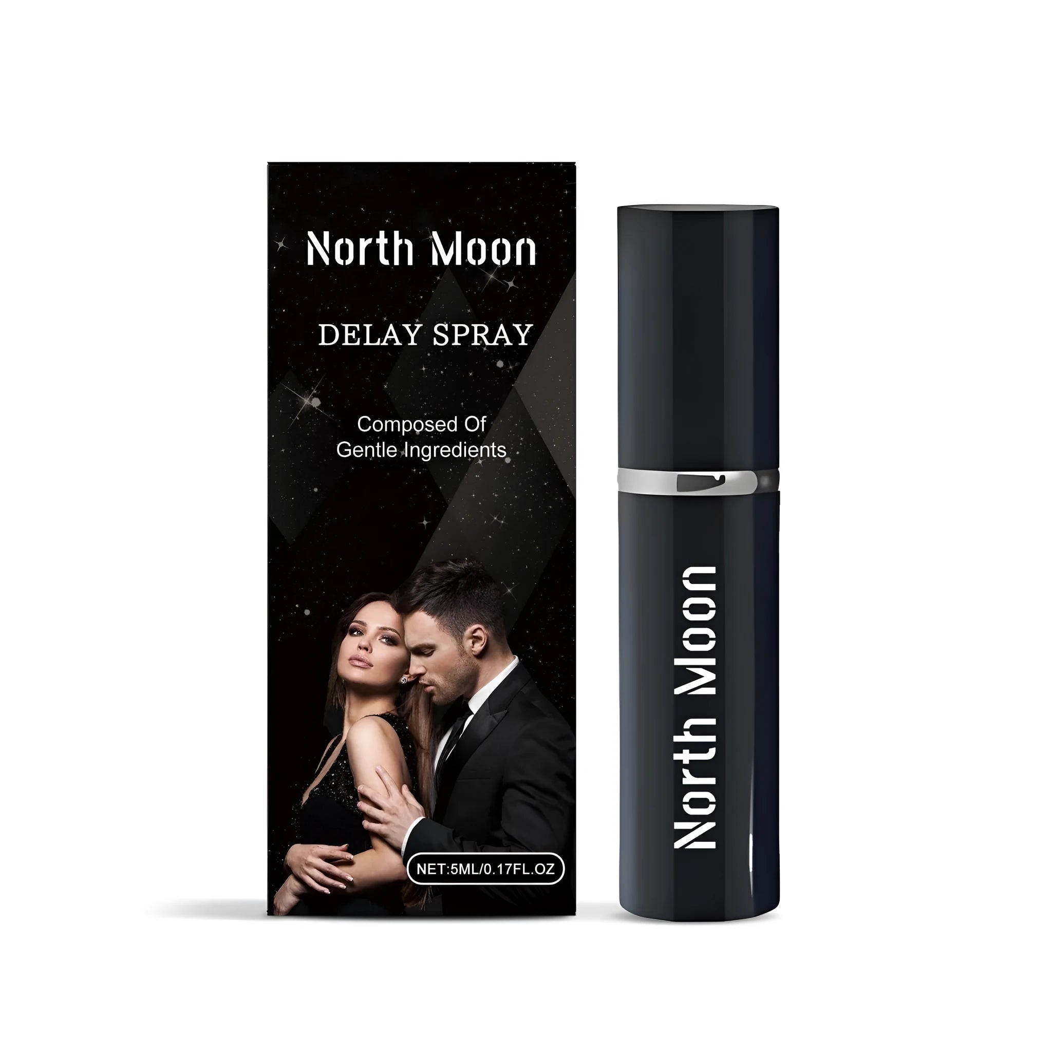 Men's delayed spray bottle 5ml with turmeric and ginger extract natural formula