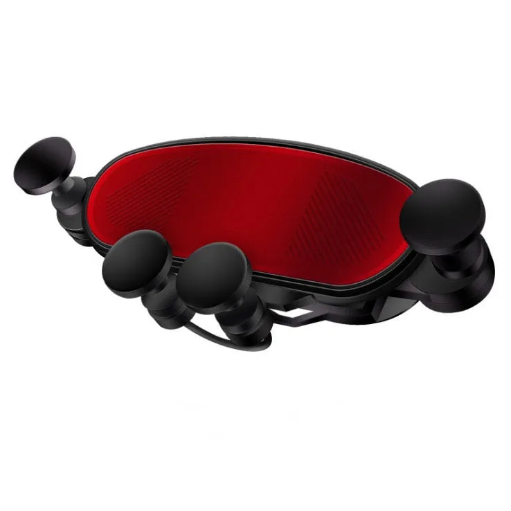 Universal car air vent phone holder bracket in multiple colours mounted on vehicle ventilation outlet