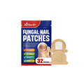 Pack of 32 nail nourishing patches with glycerin and tea leaf oil for dry nail repair